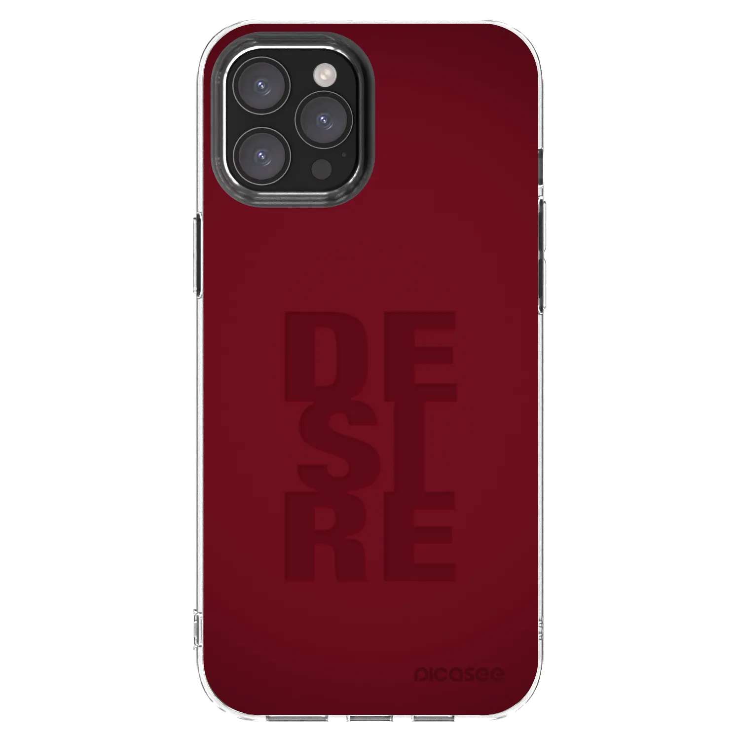 Picasee silikonový průhledný obal pro Apple iPhone 12 Pro Max - Desire