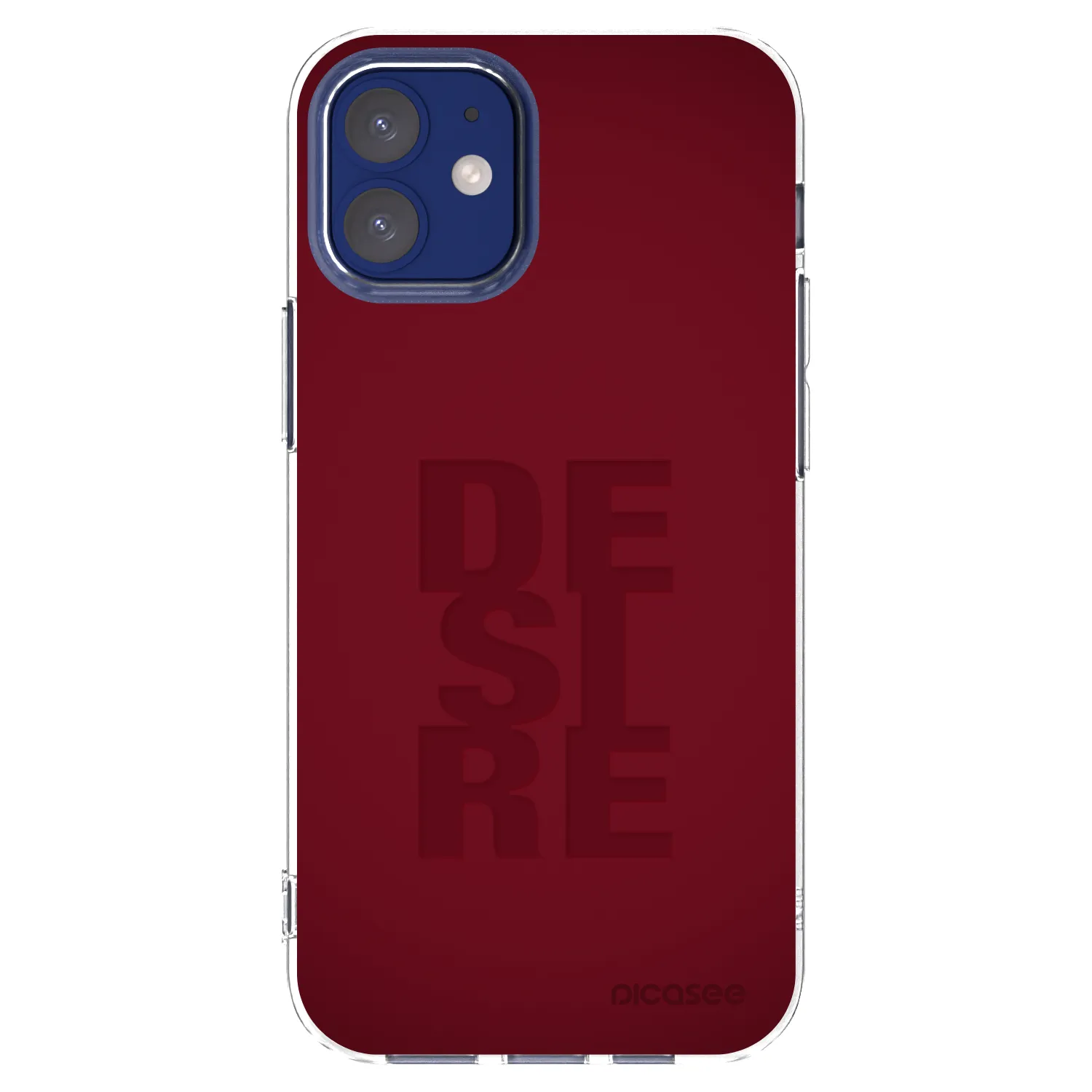 Picasee silikonový průhledný obal pro Apple iPhone 12 mini - Desire