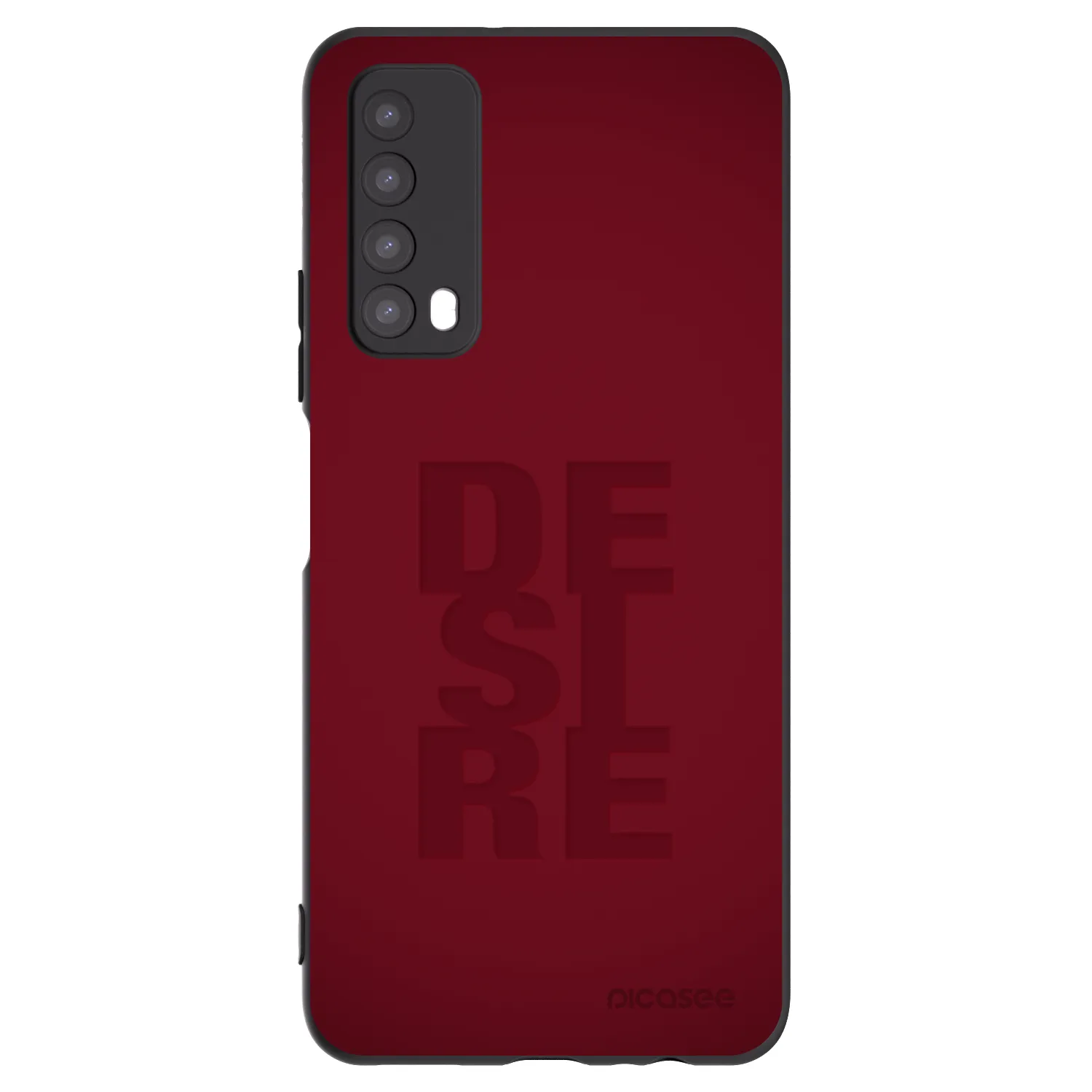Picasee silikonový černý obal pro Huawei P Smart 2021 - Desire