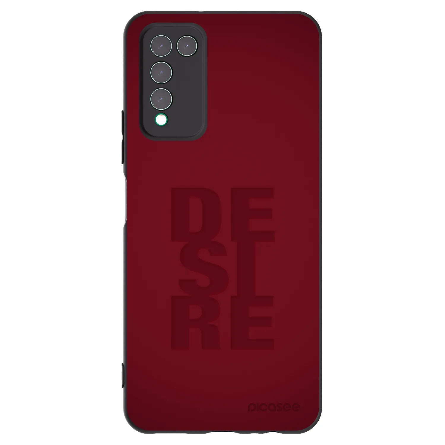 Picasee silikonový černý obal pro Honor 10X Lite - Desire