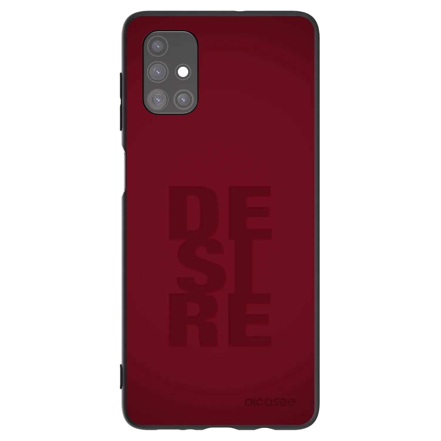 Picasee silikonový černý obal pro Samsung Galaxy M51 M515F - Desire