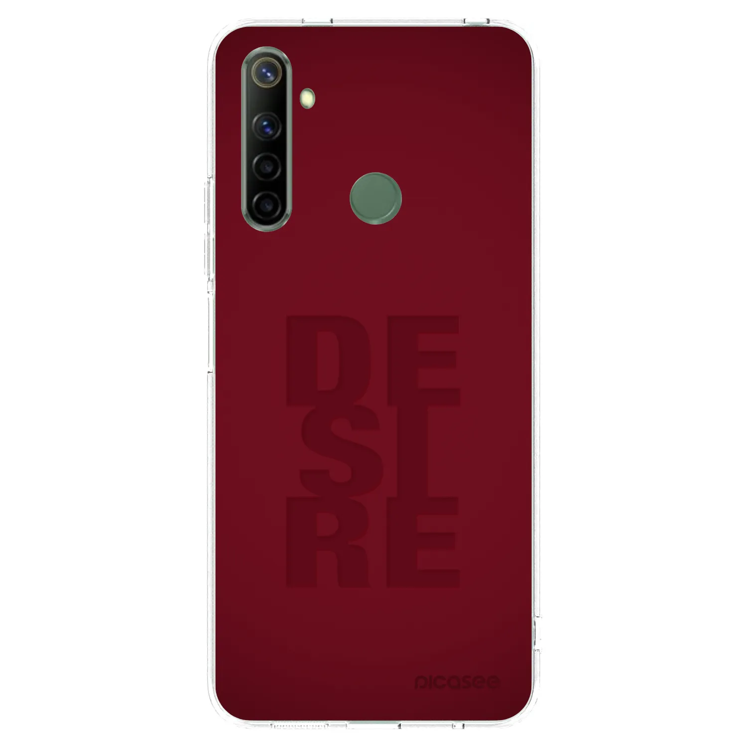 Picasee silikonový průhledný obal pro Realme 6i - Desire