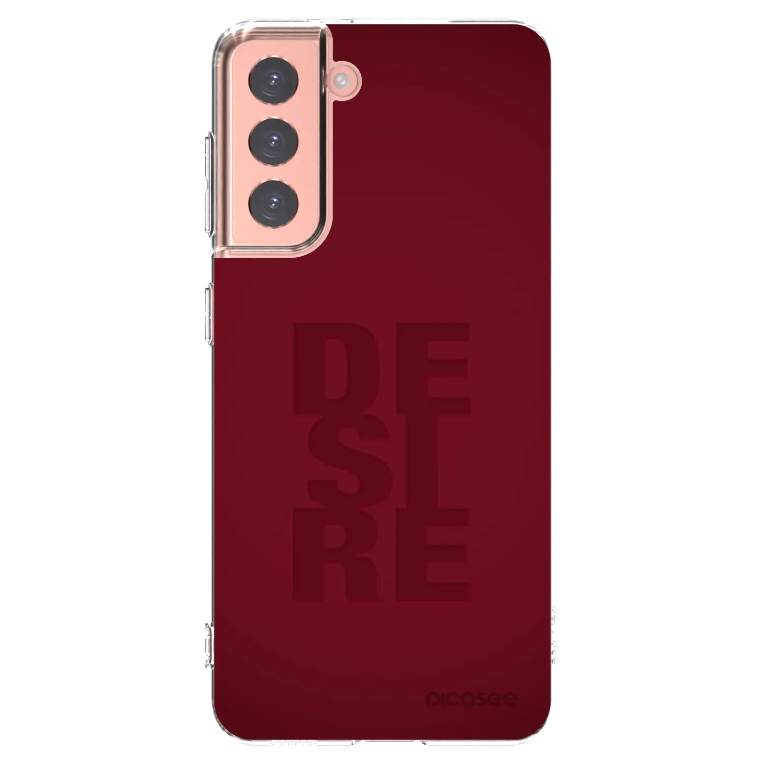 Picasee silikonový průhledný obal pro Samsung Galaxy S21 5G G991B - Desire
