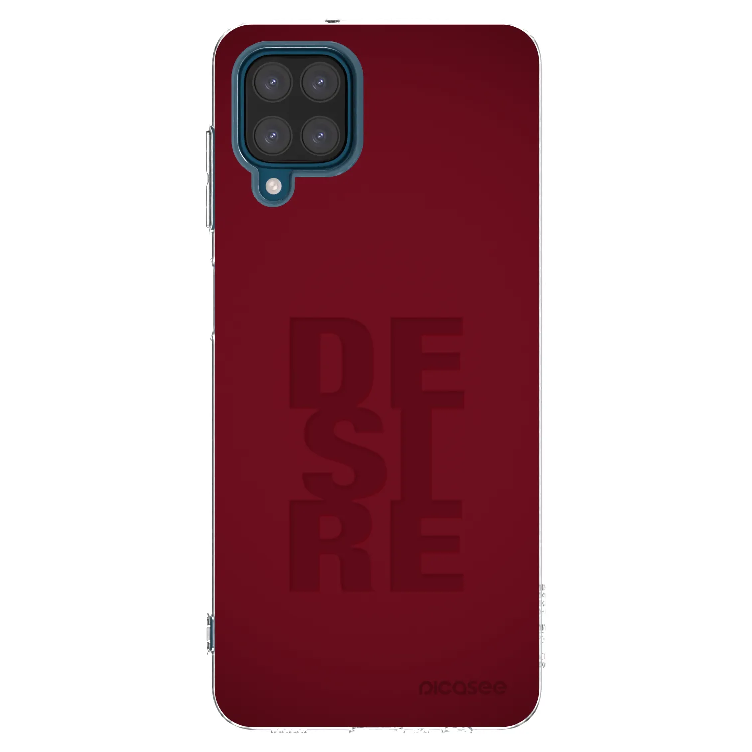 Picasee silikonový průhledný obal pro Samsung Galaxy A12 A125F - Desire