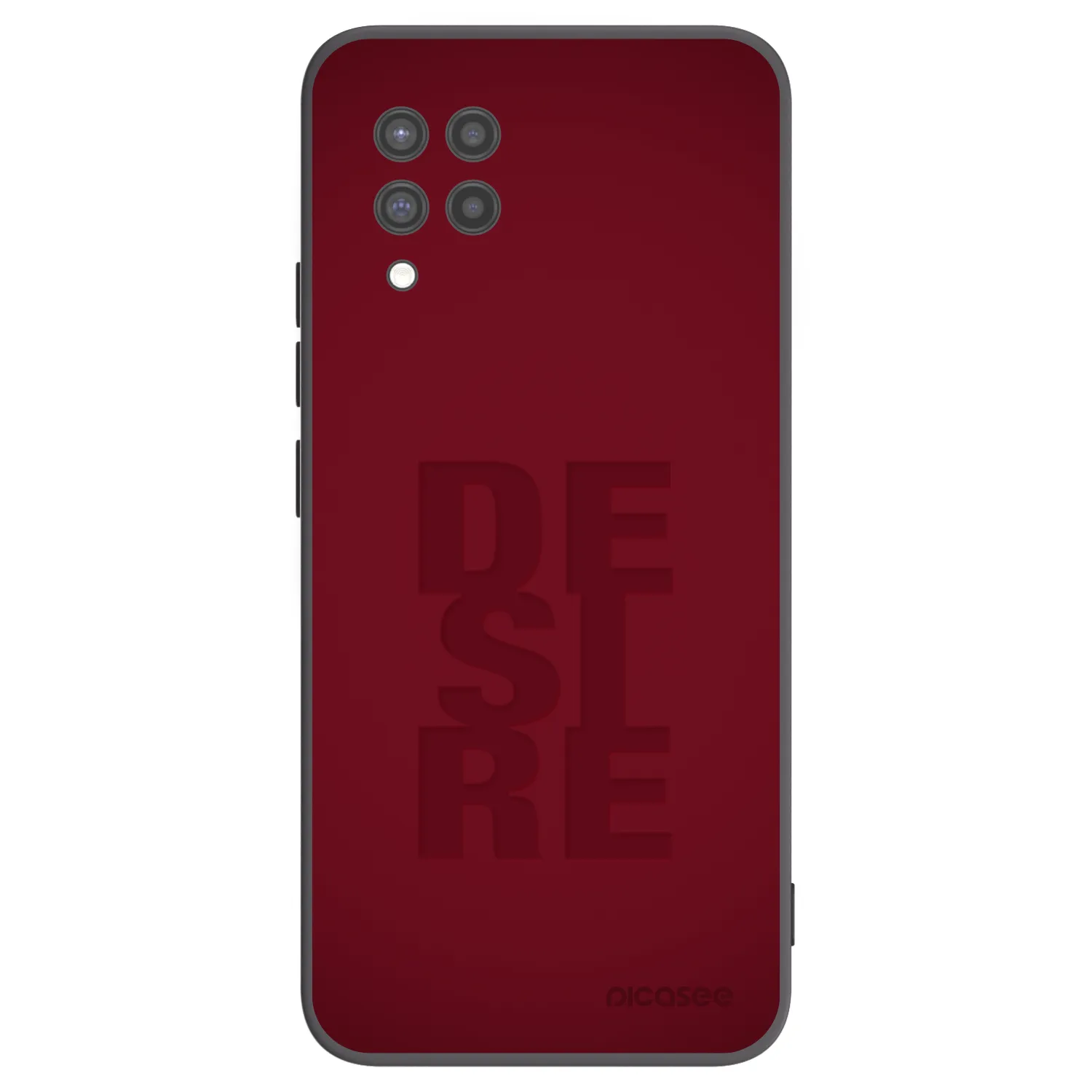 Picasee silikonový černý obal pro Samsung Galaxy A42 A426B - Desire