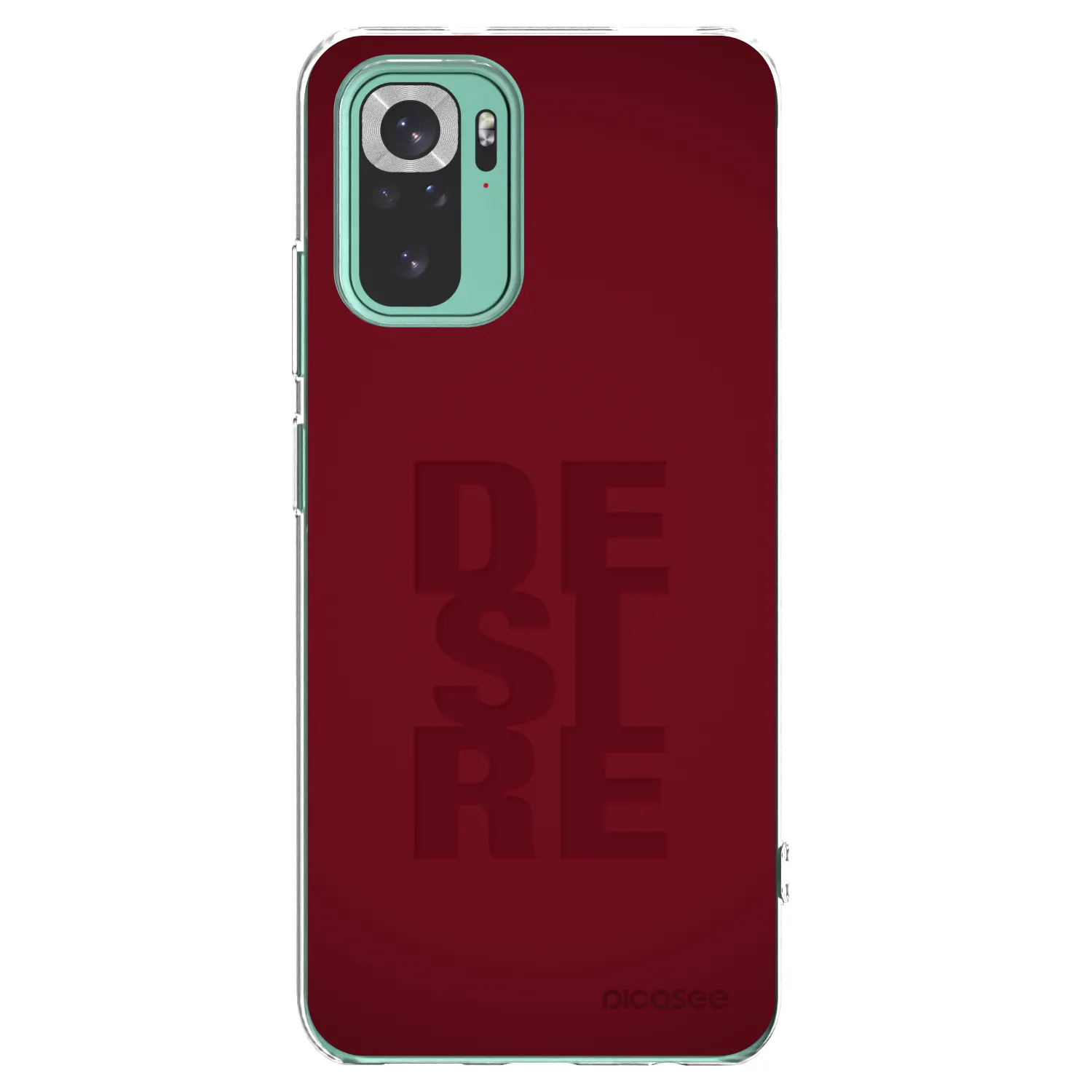 Picasee silikonový průhledný obal pro Xiaomi Redmi Note 10 Pro - Desire