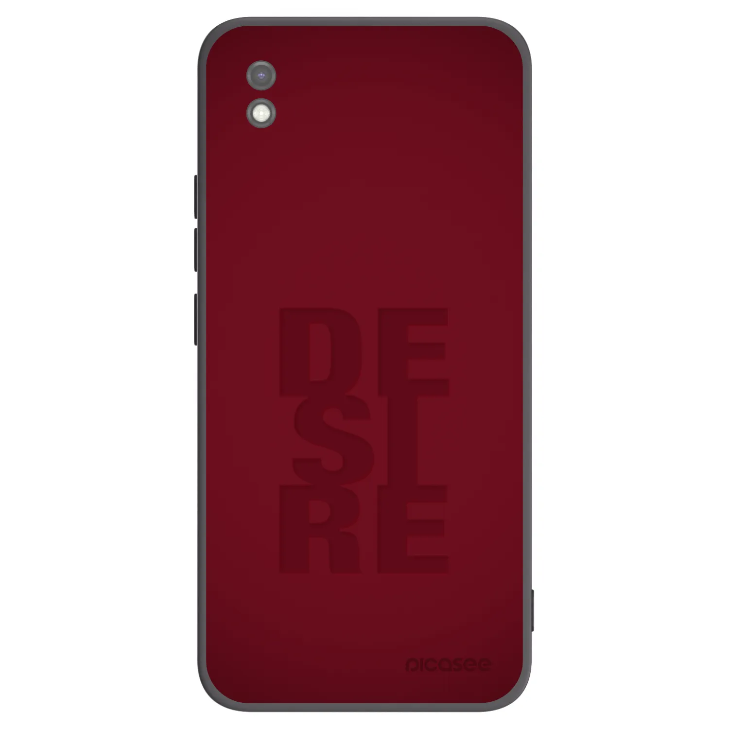 Picasee silikonový černý obal pro Xiaomi Redmi 9AT - Desire