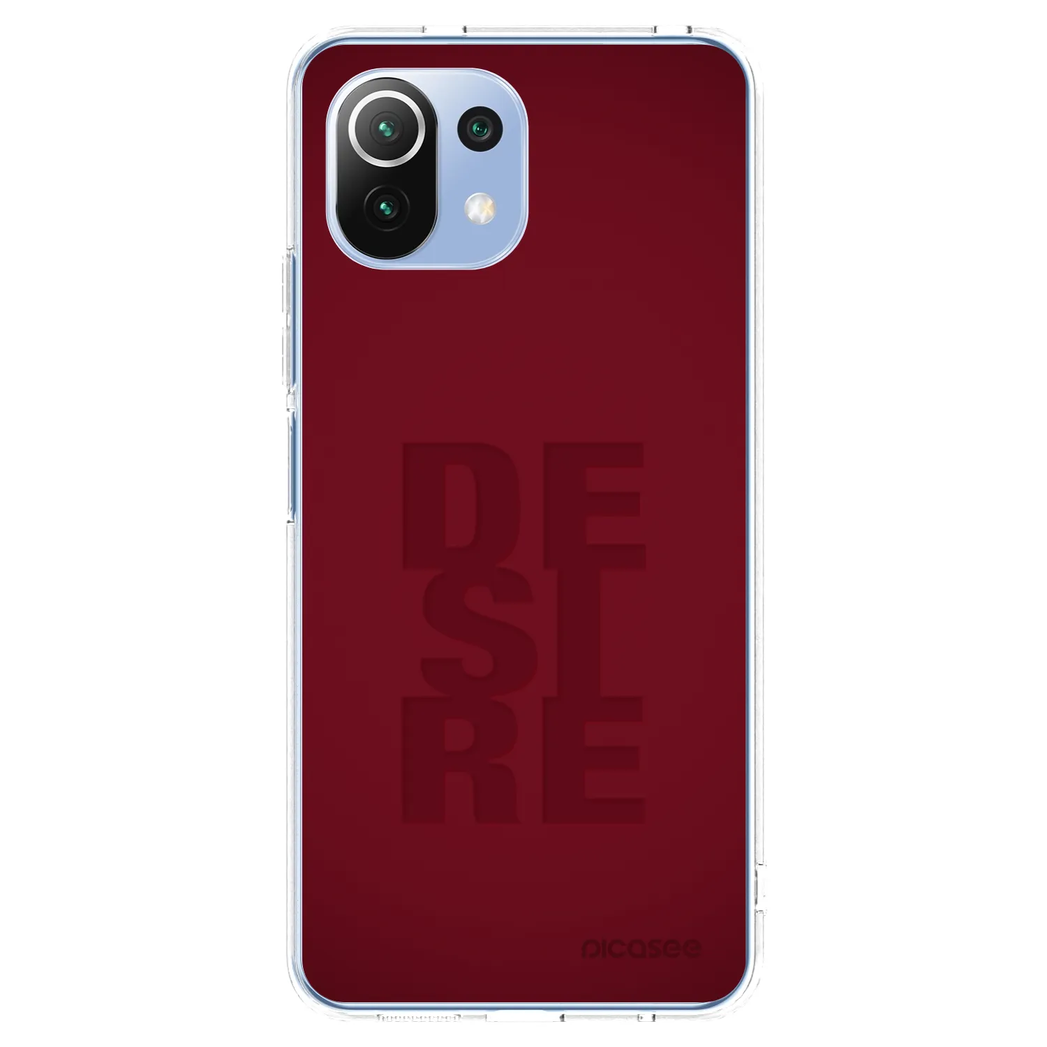 Picasee silikonový průhledný obal pro Xiaomi Mi 11 Lite - Desire