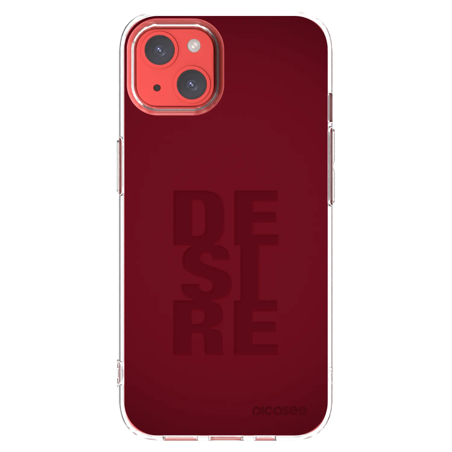 Picasee silikonový průhledný obal pro Apple iPhone 13 - Desire
