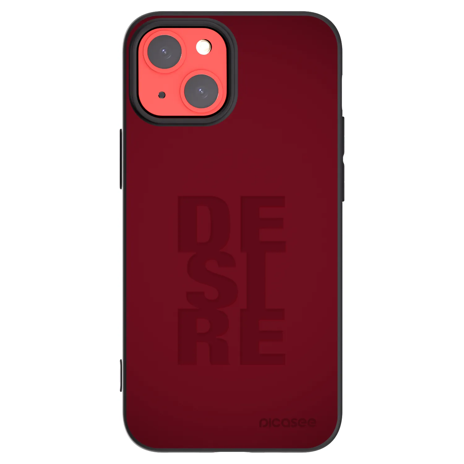 Picasee silikonový černý obal pro Apple iPhone 13 mini - Desire