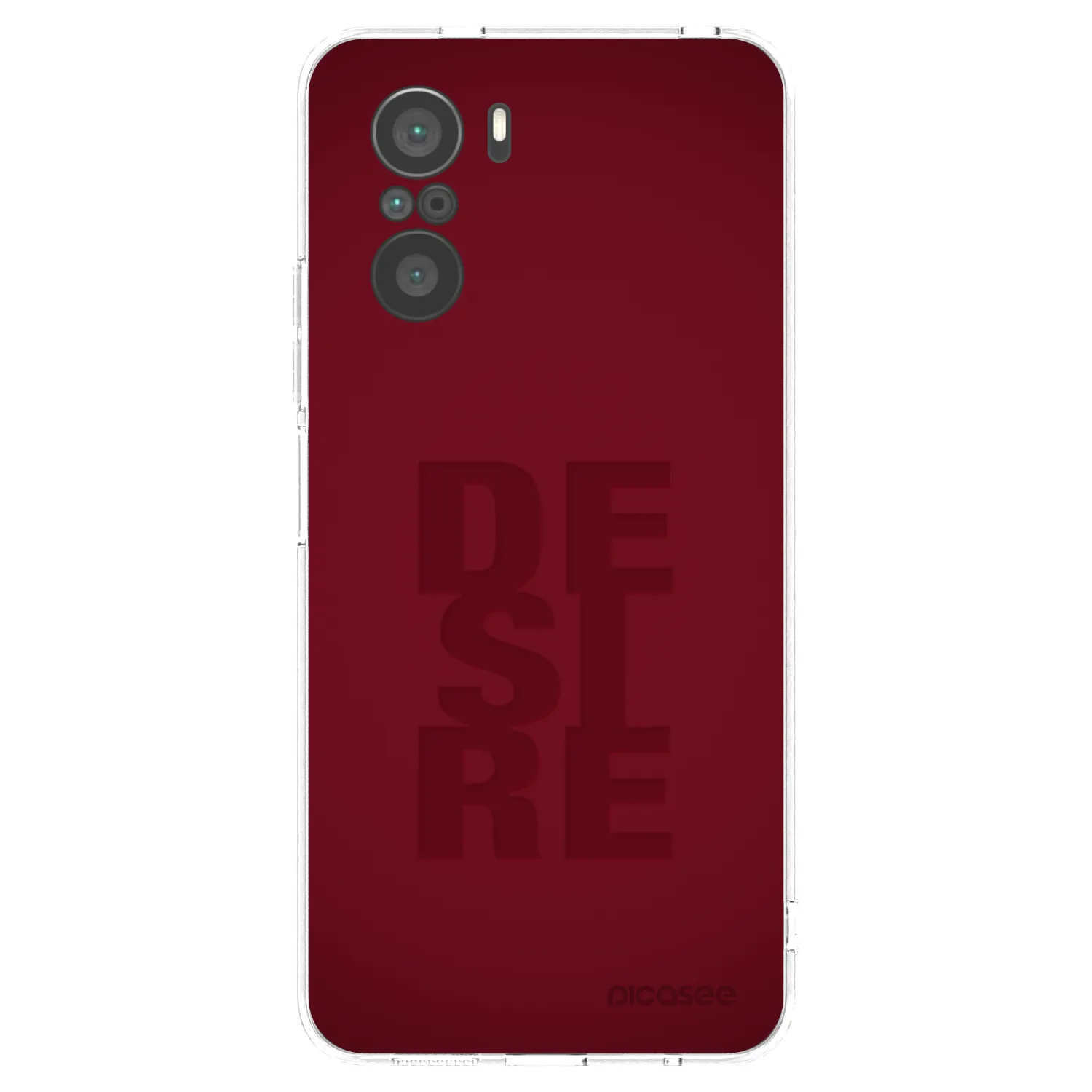 Picasee silikonový průhledný obal pro Xiaomi Poco F3 - Desire