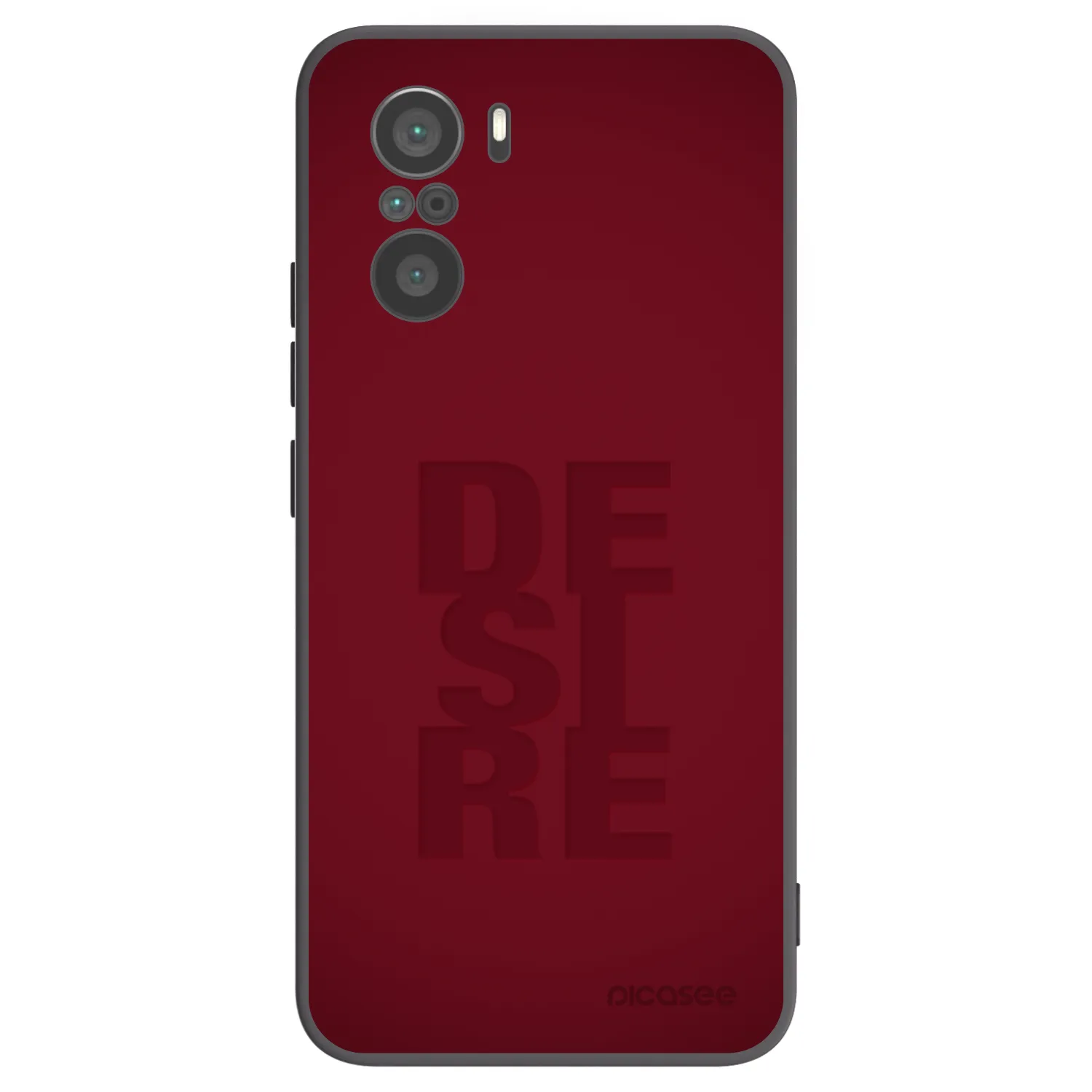 Picasee silikonový černý obal pro Xiaomi Poco F3 - Desire