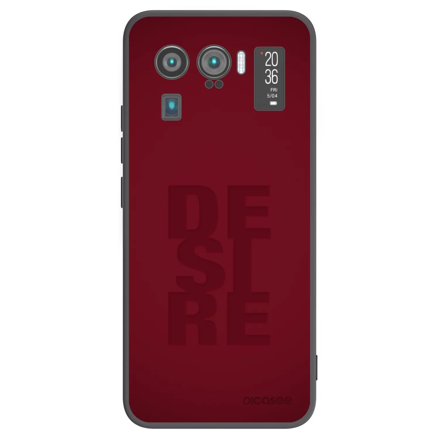 Picasee silikonový černý obal pro Xiaomi Mi 11 Ultra - Desire