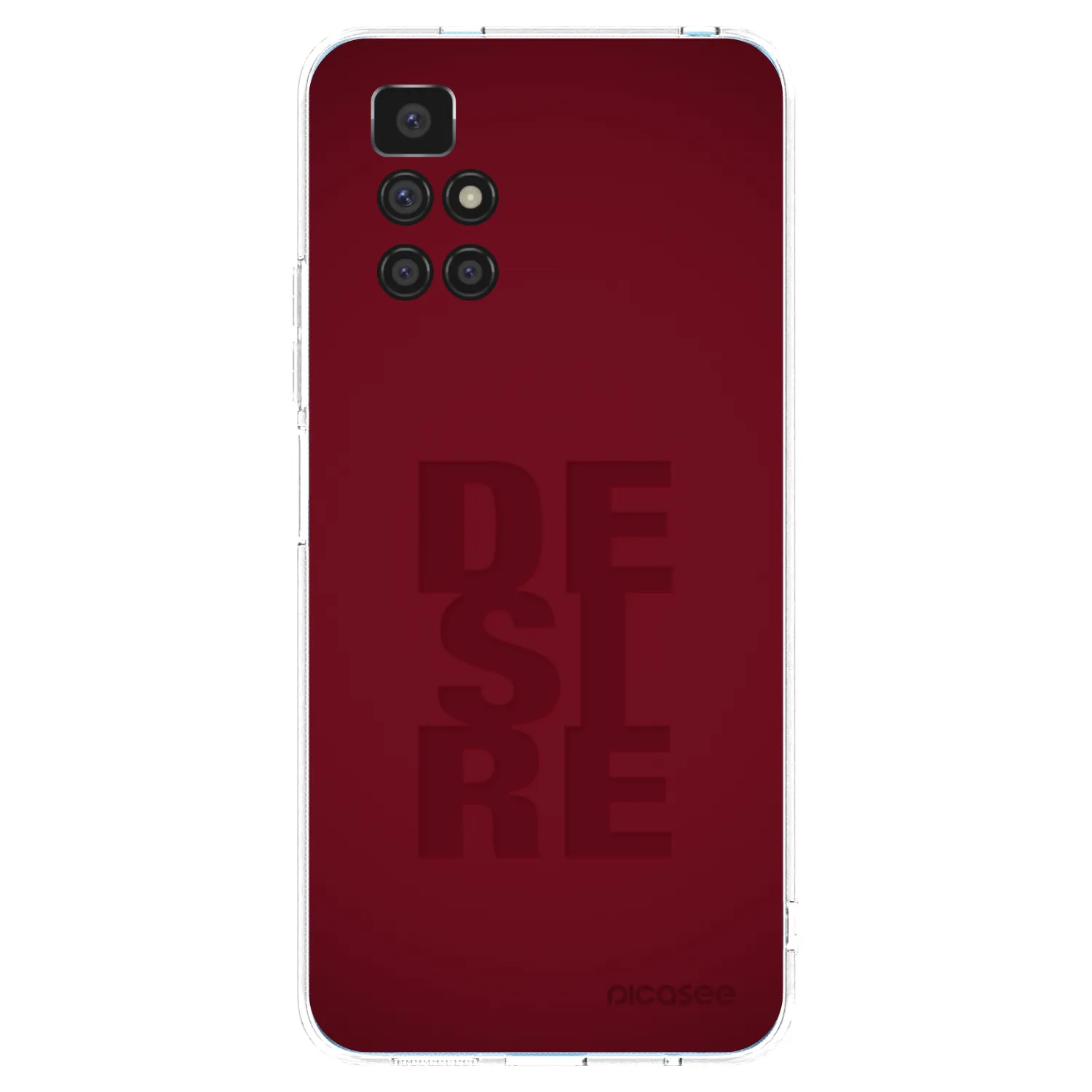Picasee silikonový průhledný obal pro Xiaomi Redmi 10 - Desire