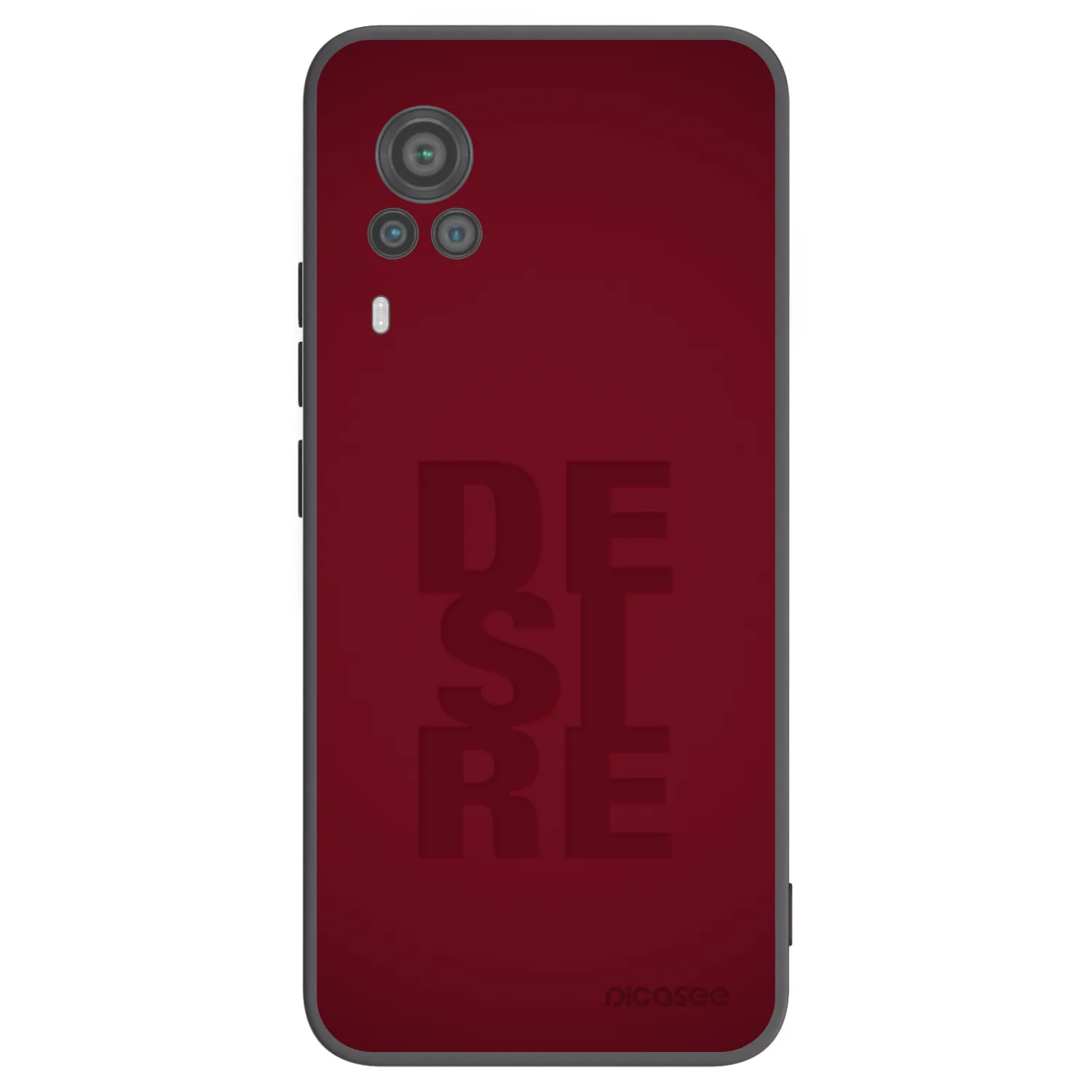 Picasee silikonový černý obal pro Vivo X60 Pro 5G - Desire