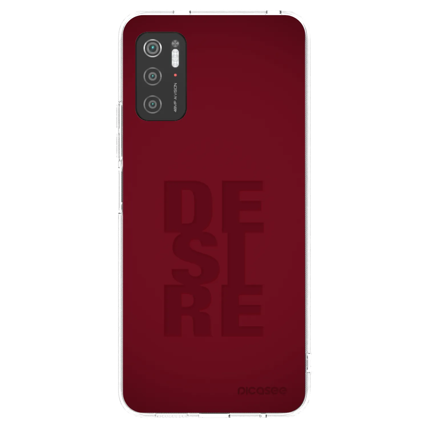 Picasee silikonový průhledný obal pro Xiaomi Poco M3 Pro 5G - Desire