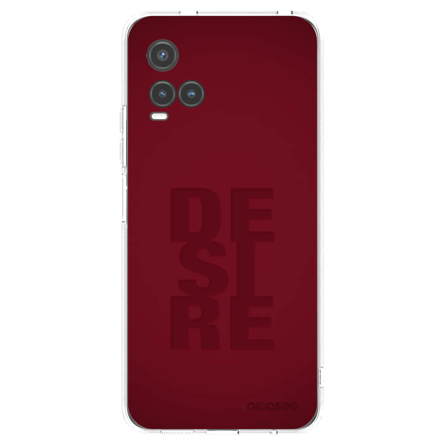 Picasee silikonový průhledný obal pro Vivo Y33s - Desire