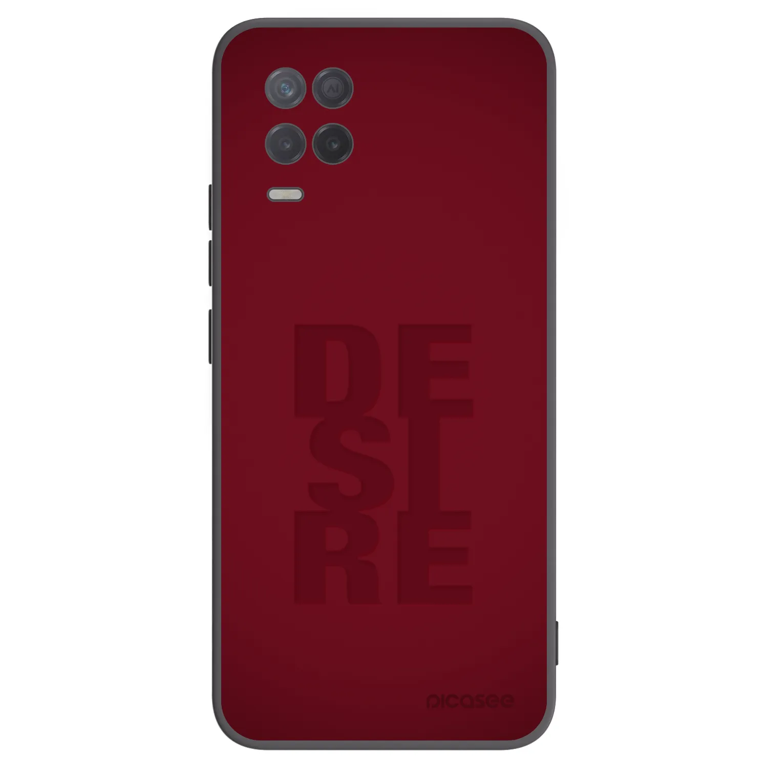 Picasee silikonový černý obal pro Realme 8 5G - Desire