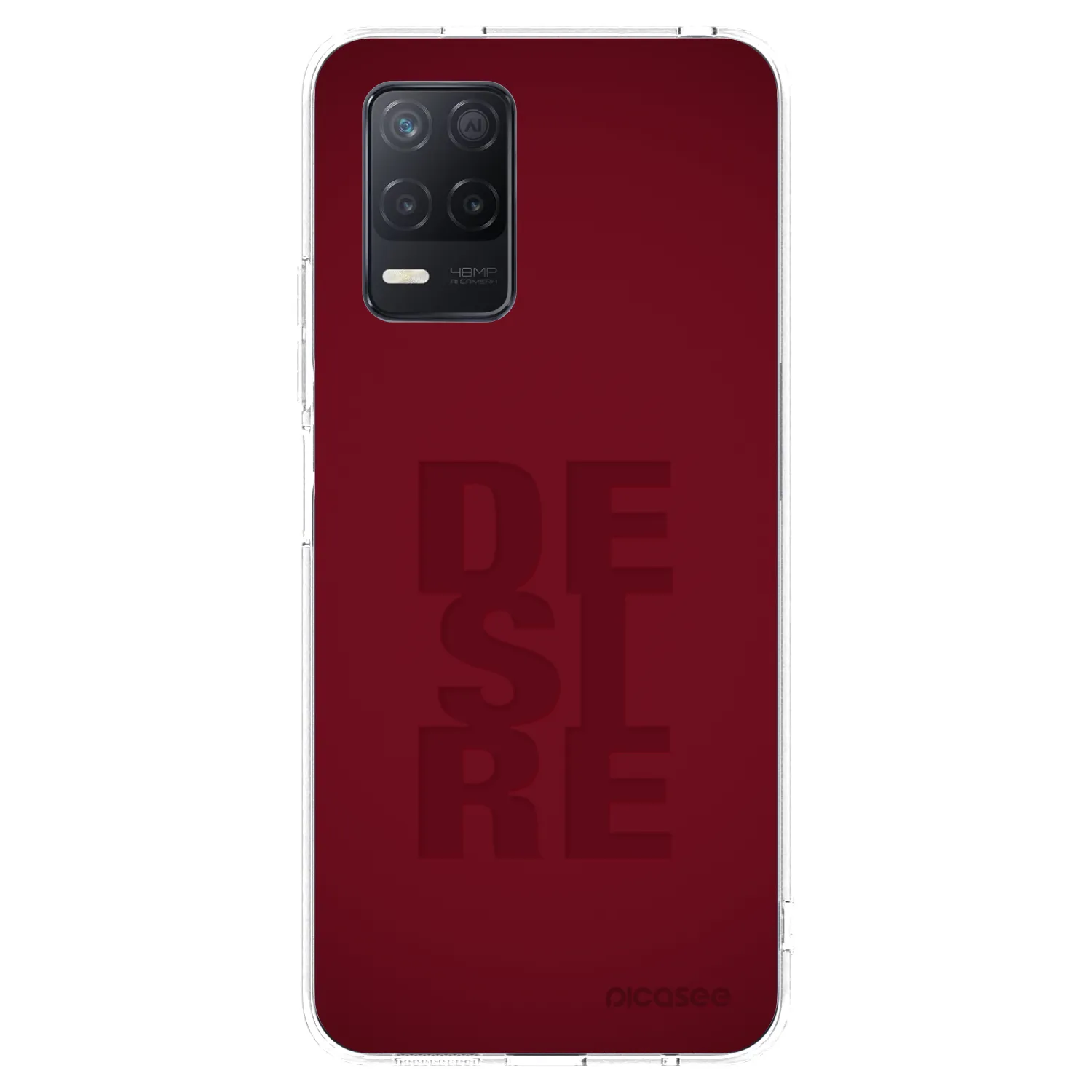 Picasee silikonový průhledný obal pro Realme 8 5G - Desire