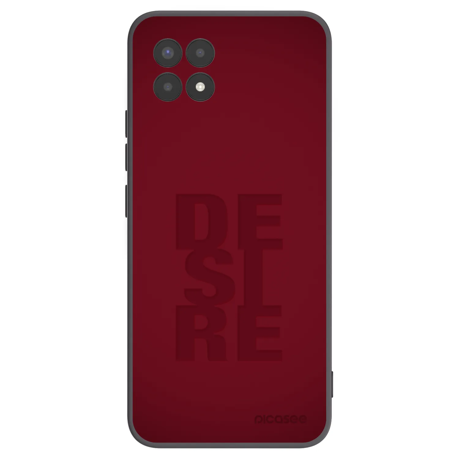 Picasee silikonový černý obal pro Realme 8i - Desire