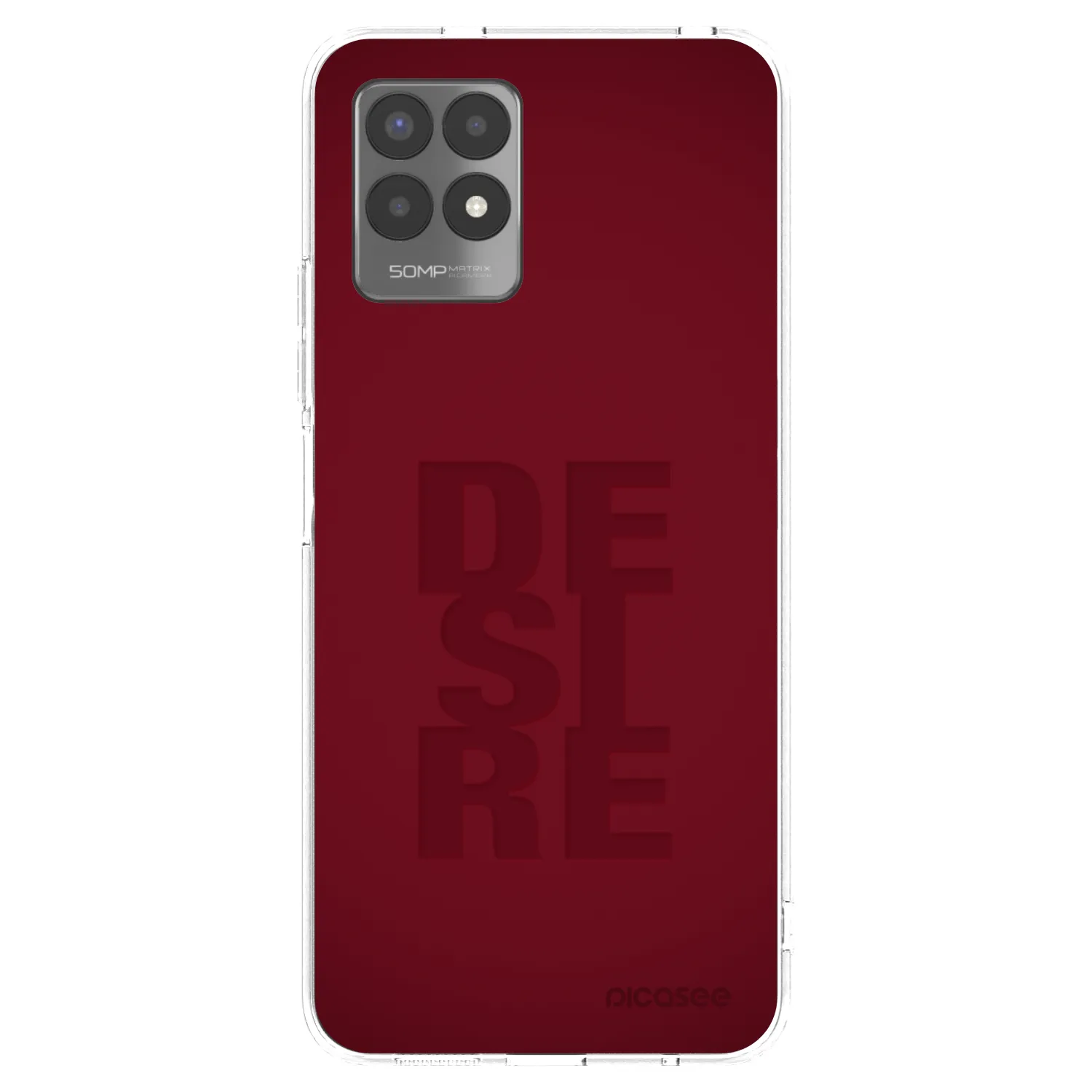 Picasee silikonový průhledný obal pro Realme 8i - Desire
