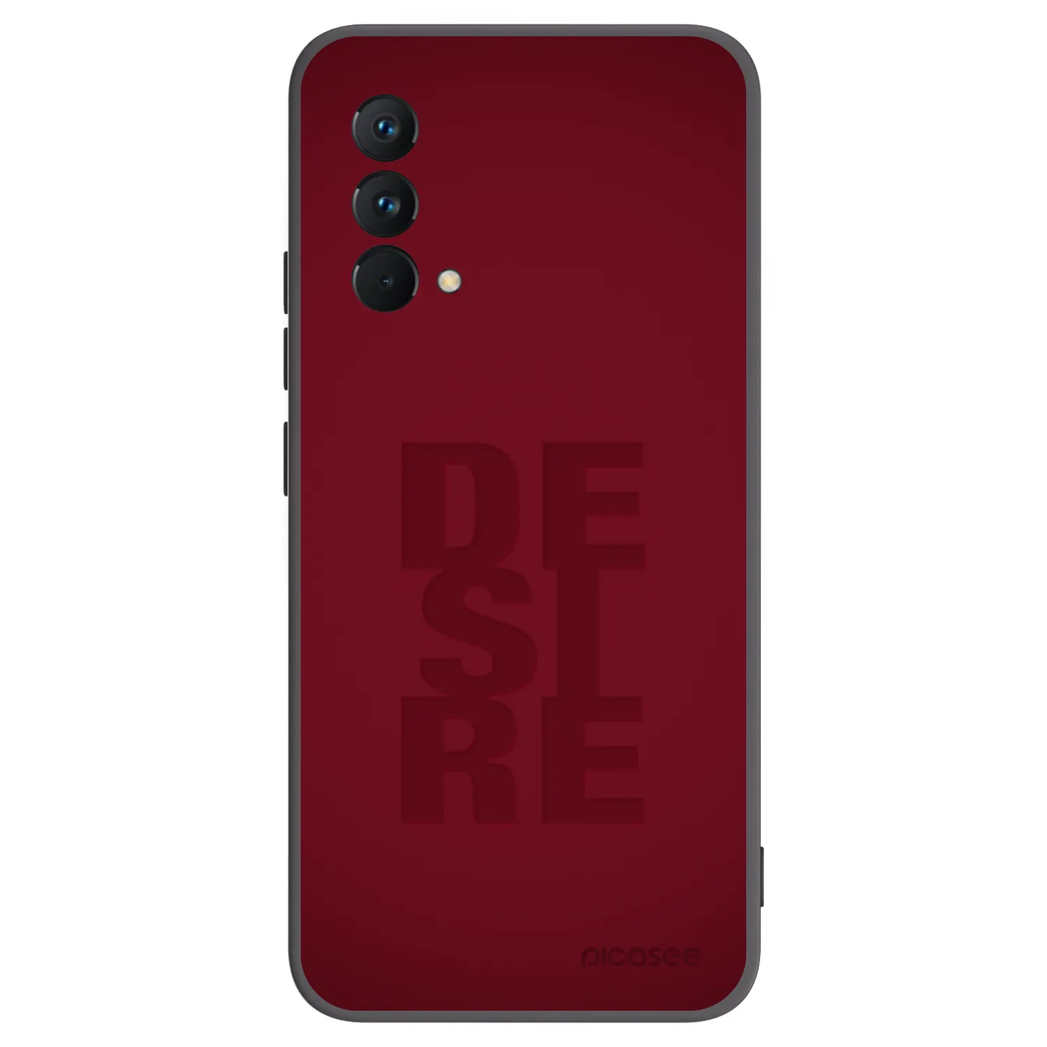 Picasee silikonový černý obal pro Realme GT Master Edition 5G - Desire