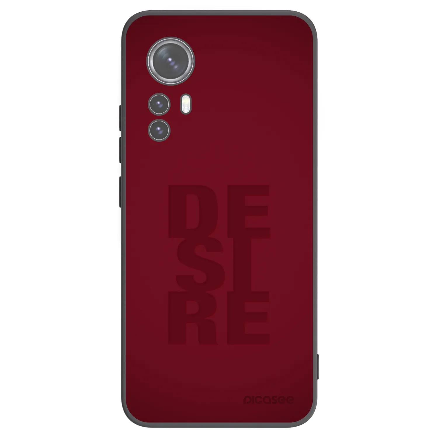 Picasee silikonový černý obal pro Xiaomi 12 - Desire