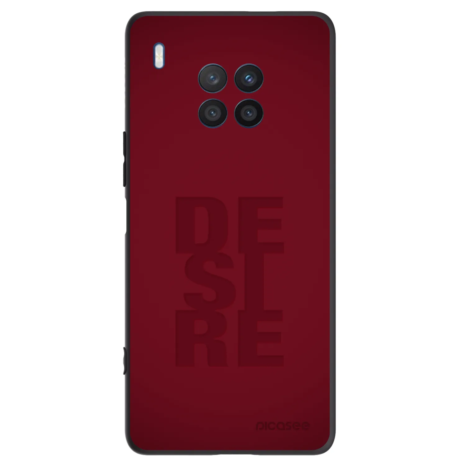 Picasee silikonový černý obal pro Honor 50 Lite - Desire