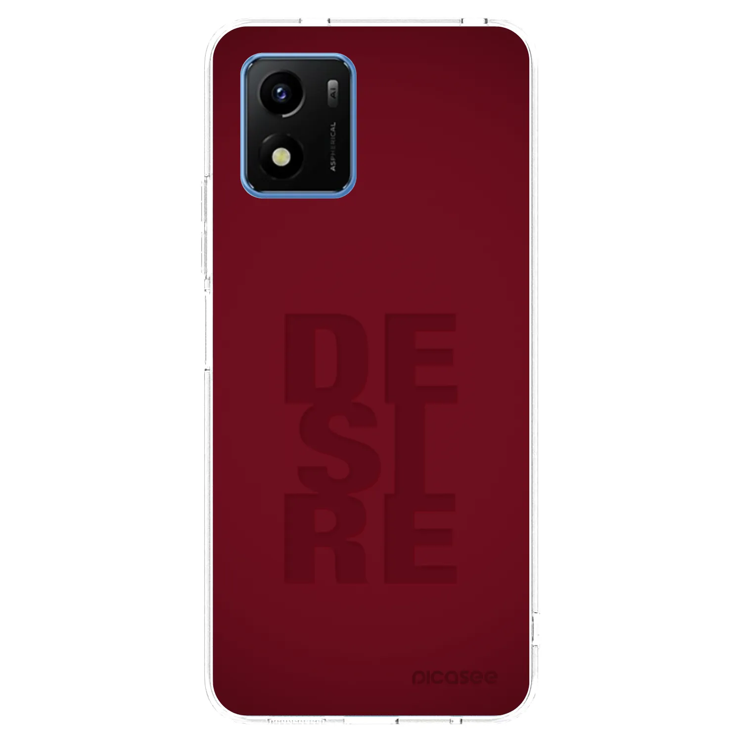Picasee silikonový průhledný obal pro Vivo Y01 - Desire