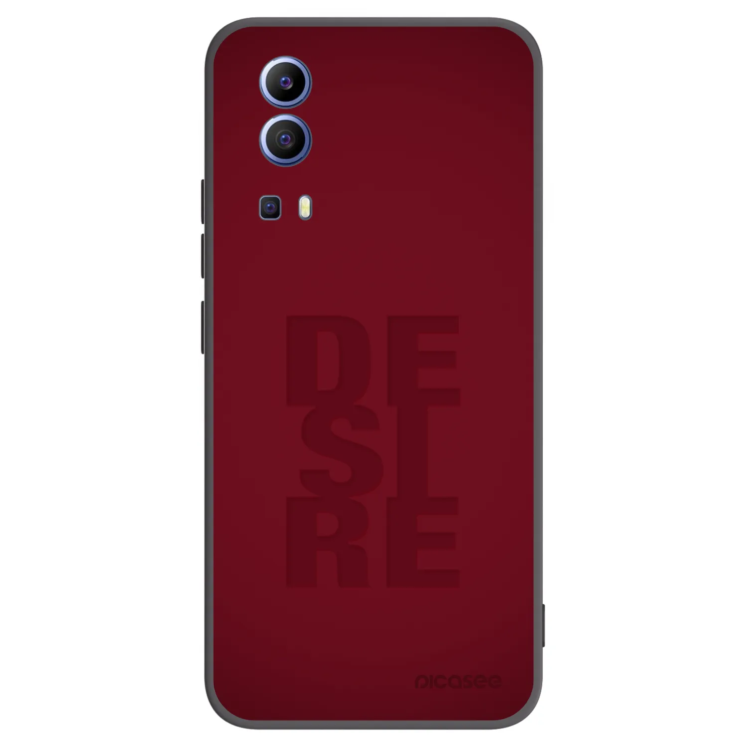 Picasee silikonový černý obal pro Vivo Y52 5G - Desire