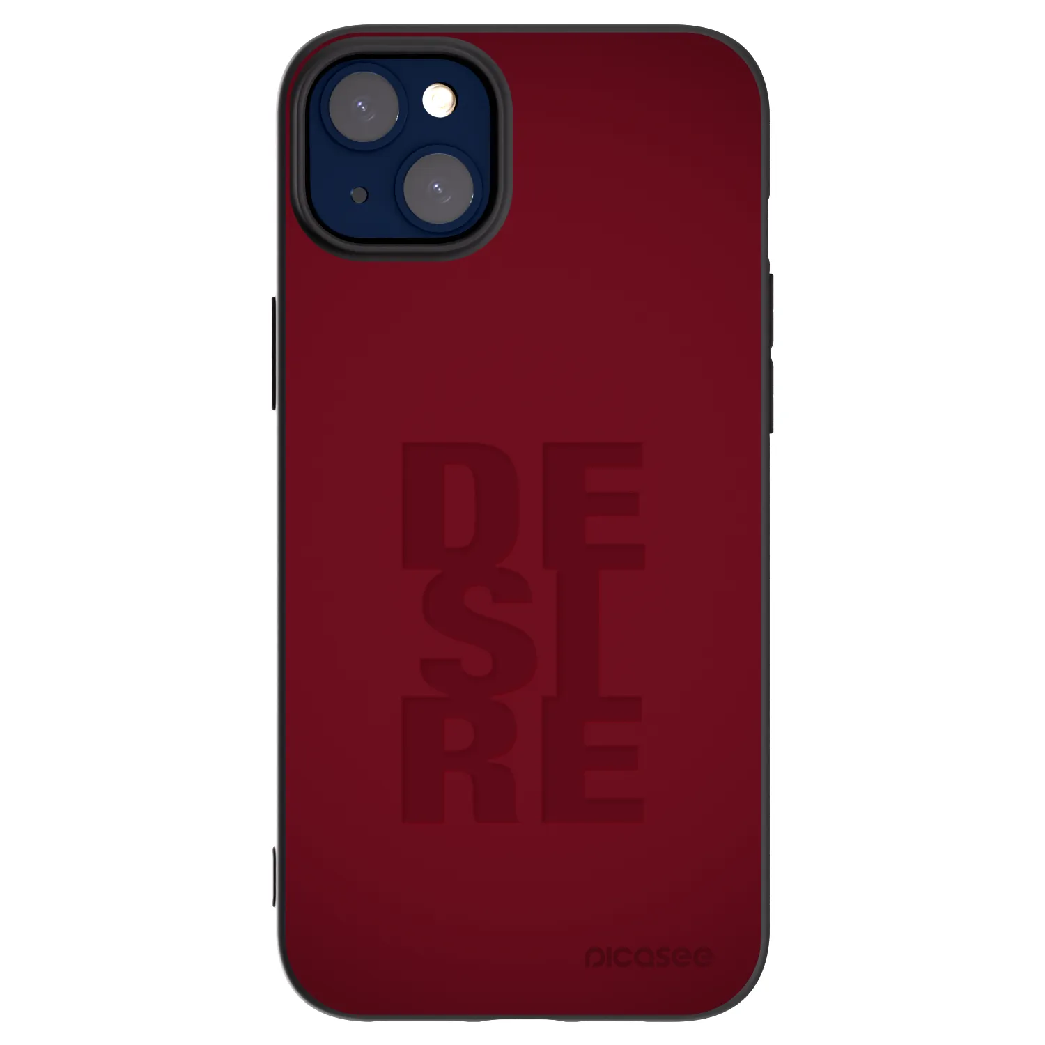 Picasee silikonový černý obal pro Apple iPhone 14 Plus - Desire