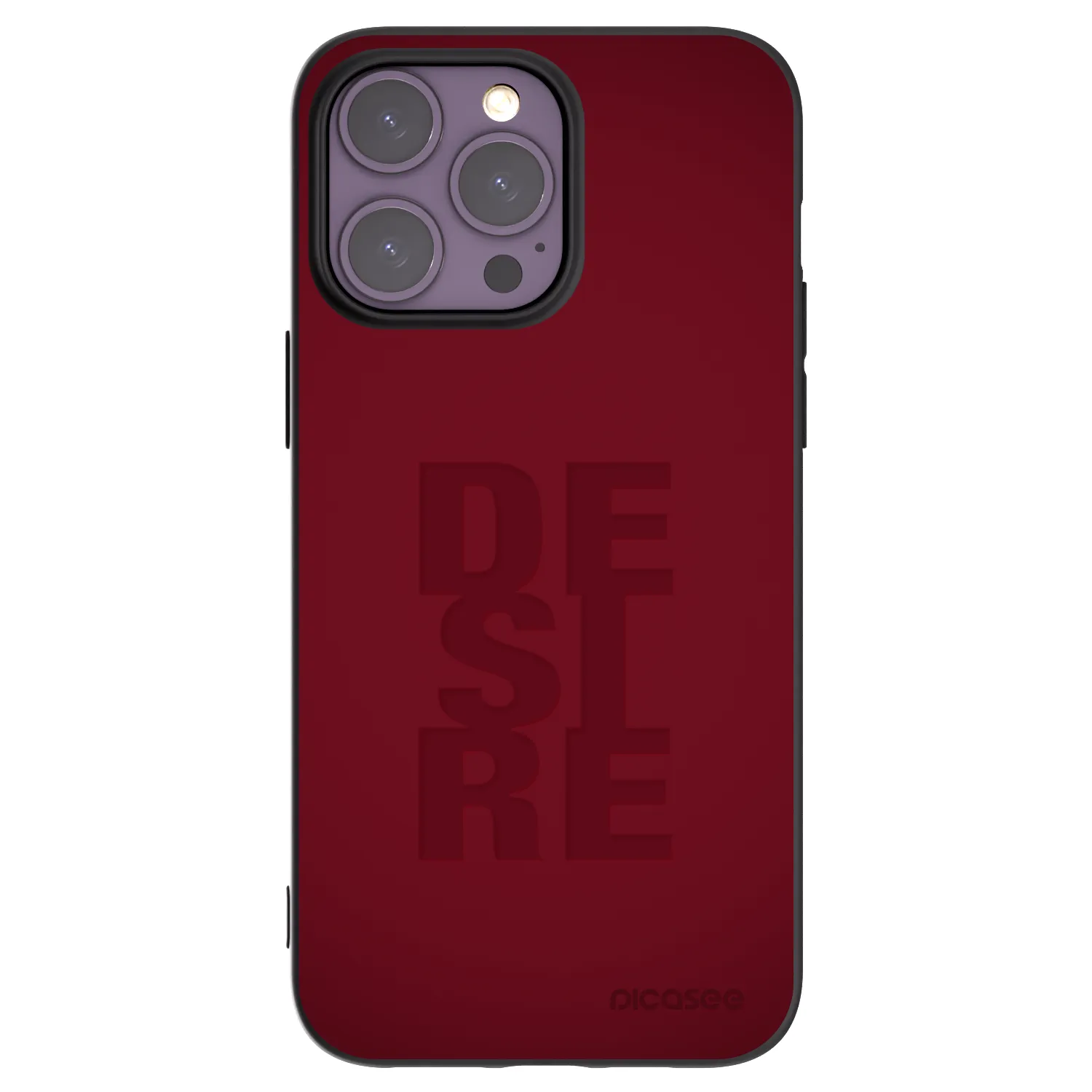 Picasee silikonový černý obal pro Apple iPhone 14 Pro Max - Desire
