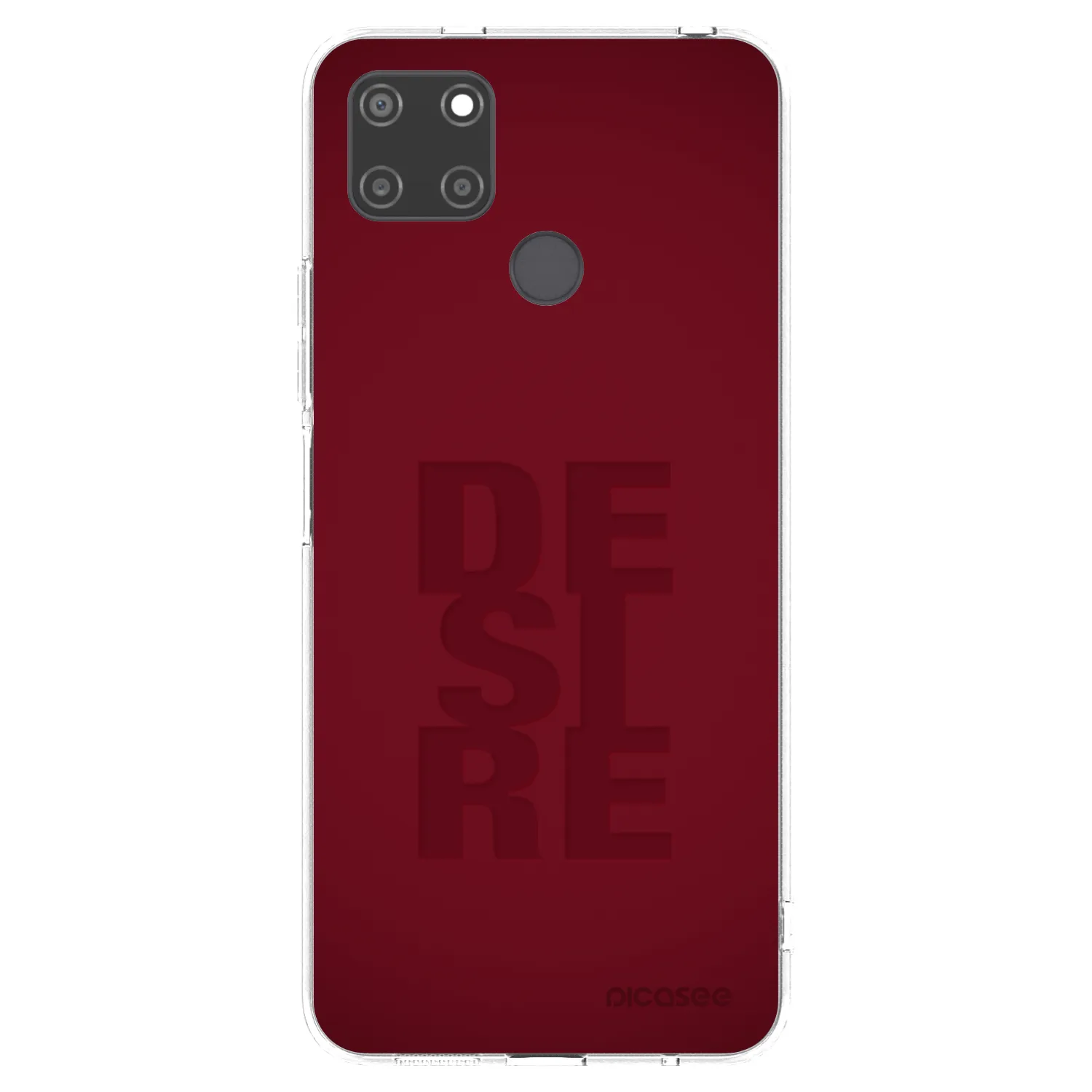 Picasee silikonový průhledný obal pro Realme C21Y - Desire