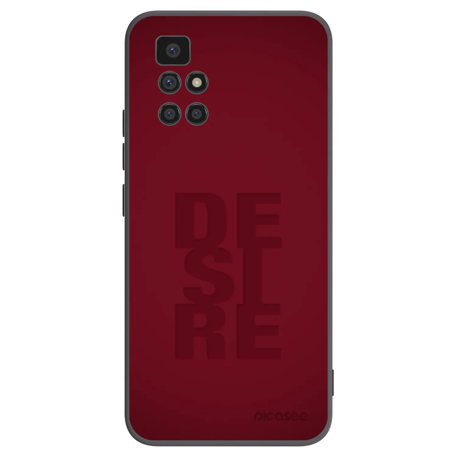 Picasee silikonový černý obal pro Xiaomi Redmi 10 (2022) - Desire