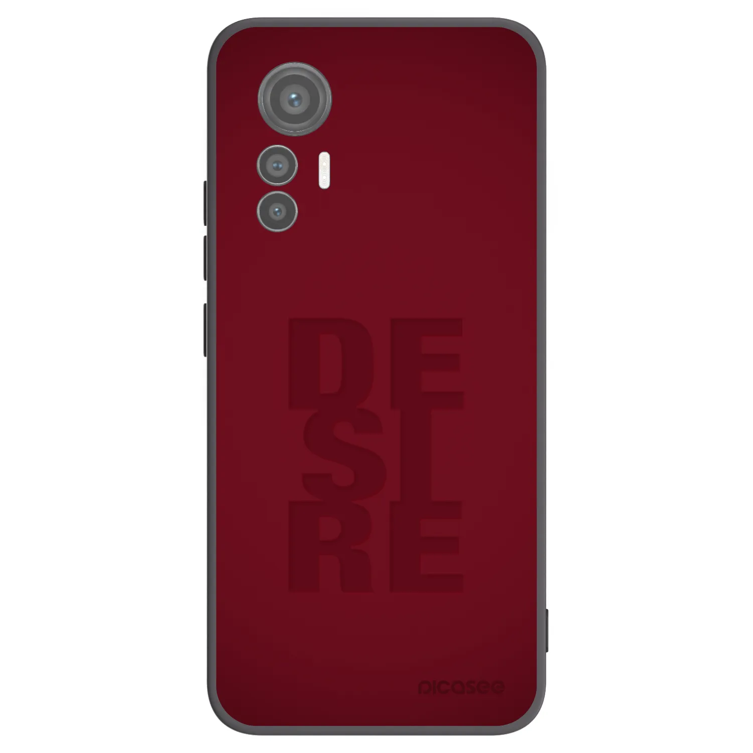 Picasee silikonový černý obal pro Xiaomi 12 Lite - Desire
