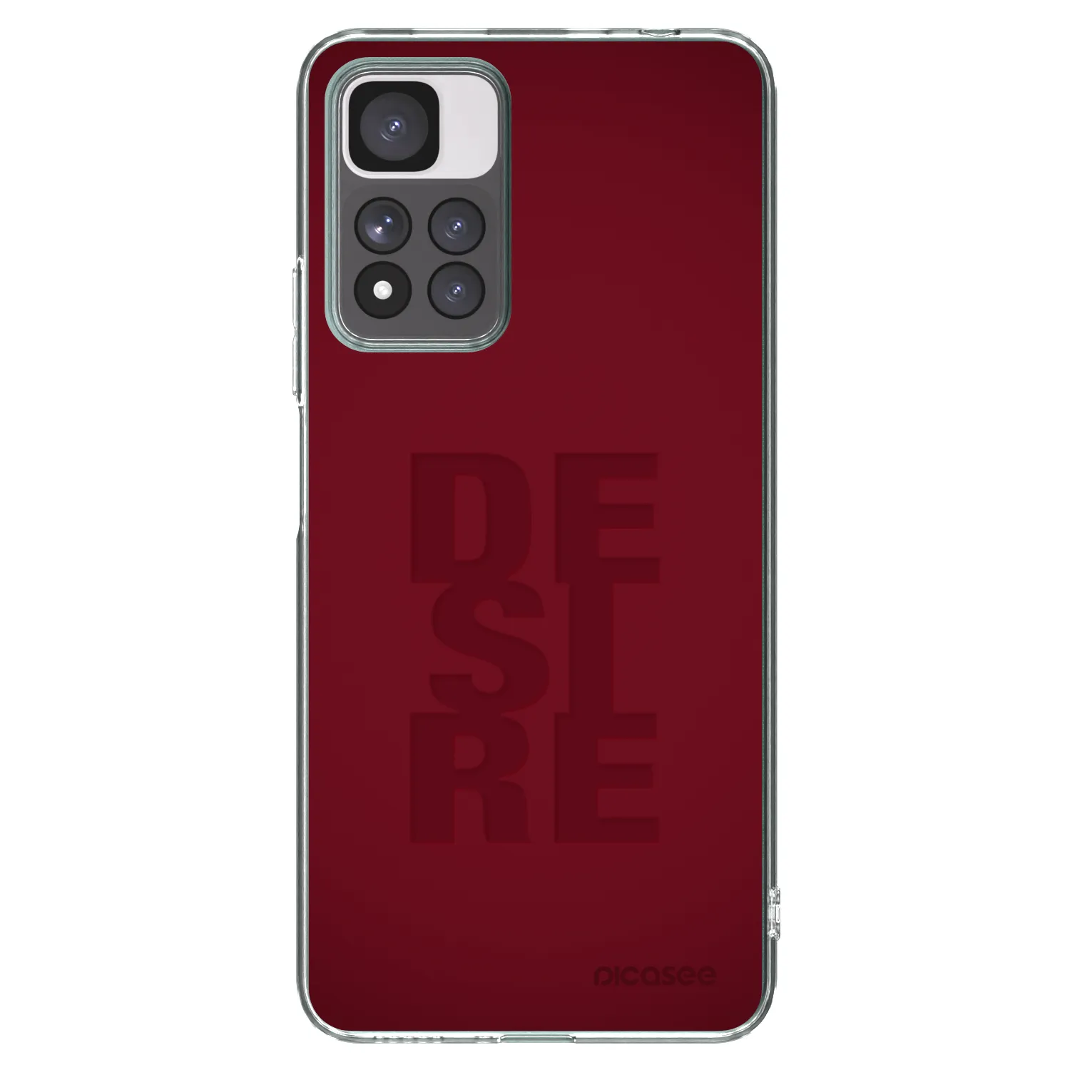 Picasee silikonový průhledný obal pro Xiaomi Redmi Note 11 Pro+ 5G - Desire