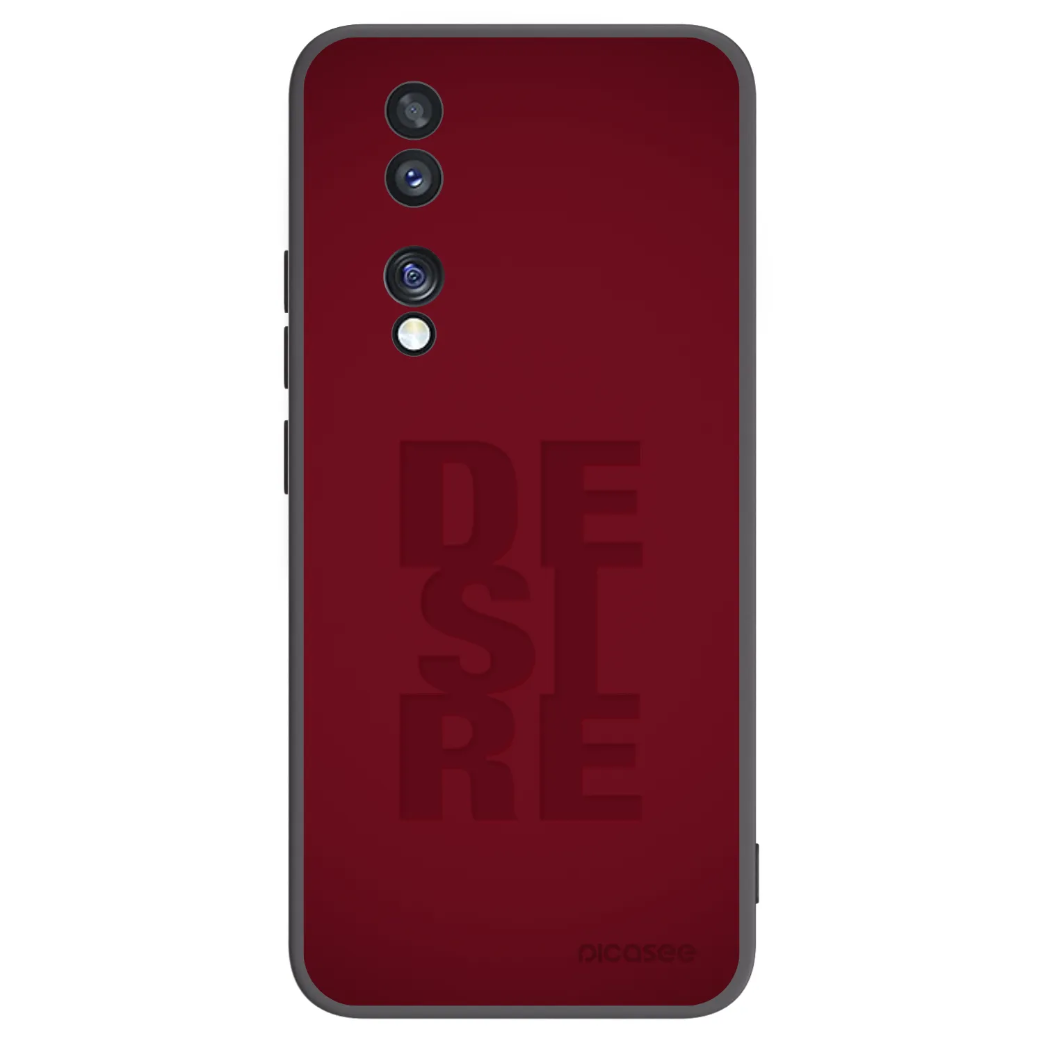 Picasee silikonový černý obal pro Honor 70 - Desire