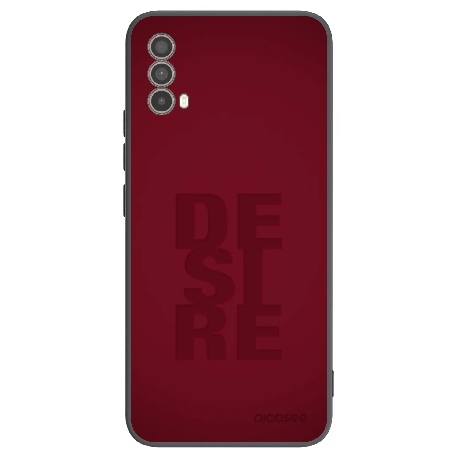 Picasee silikonový černý obal pro Motorola Moto E40 - Desire
