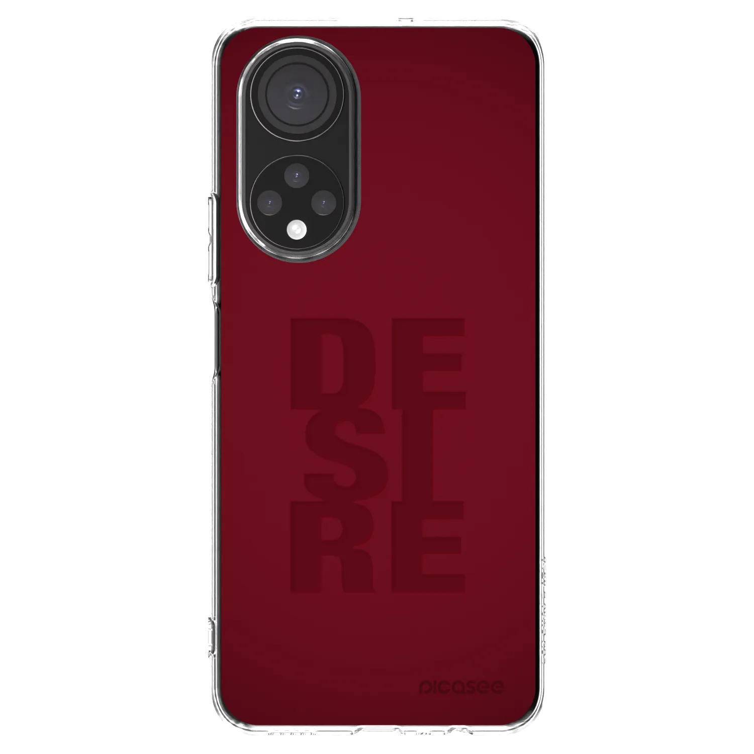 Picasee silikonový průhledný obal pro Honor X7 - Desire
