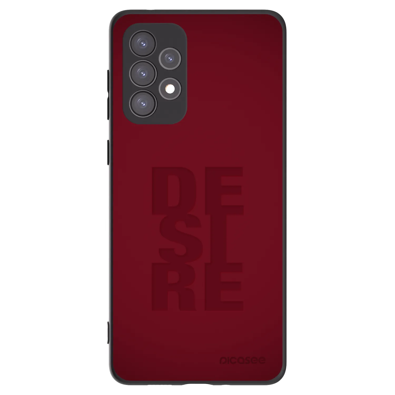 Picasee silikonový černý obal pro Samsung Galaxy A73 5G - Desire