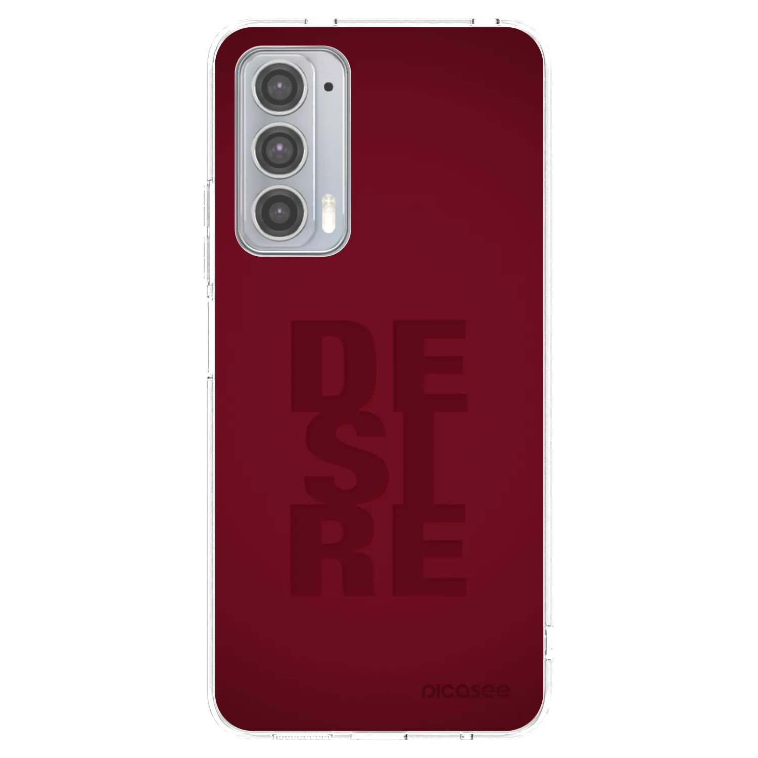 Picasee silikonový průhledný obal pro Motorola Edge 20 - Desire
