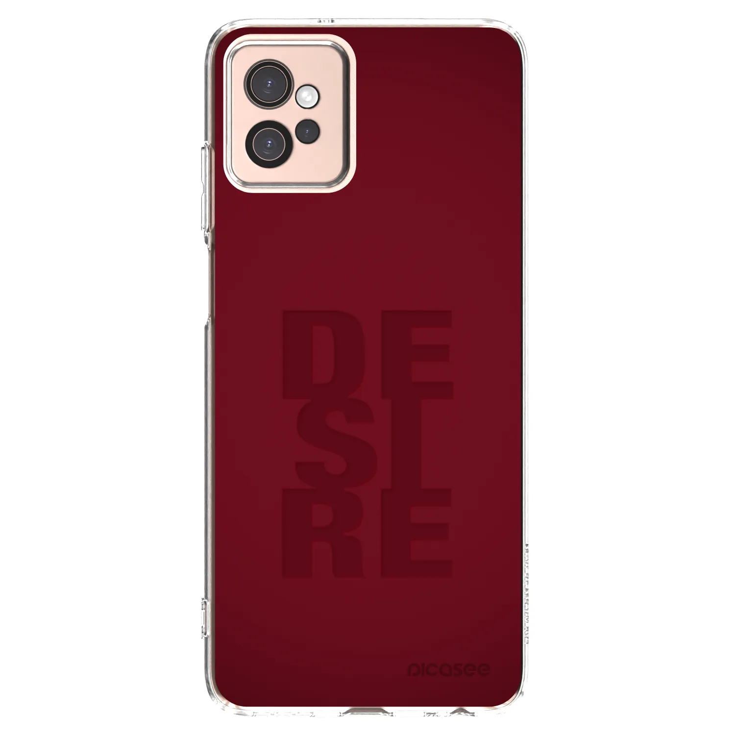 Picasee silikonový průhledný obal pro Motorola Moto G32 - Desire
