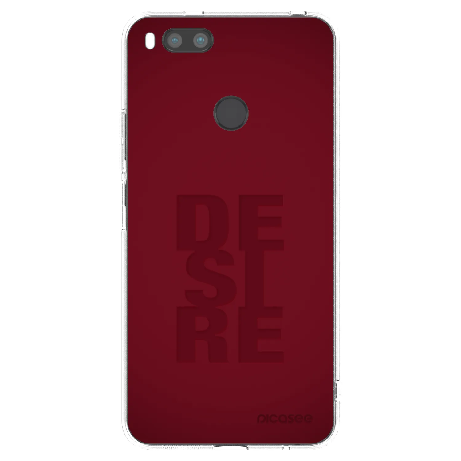 Picasee silikonový průhledný obal pro Xiaomi Redmi A1 - Desire