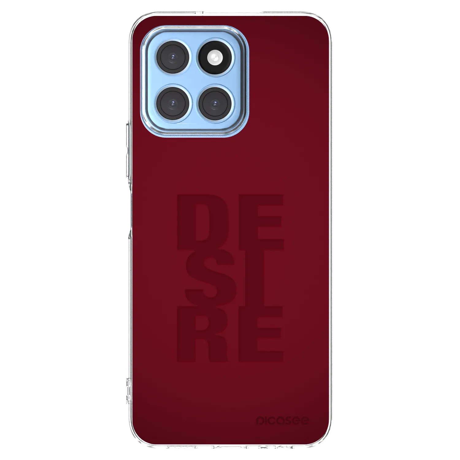 Picasee silikonový průhledný obal pro Honor X8 5G - Desire