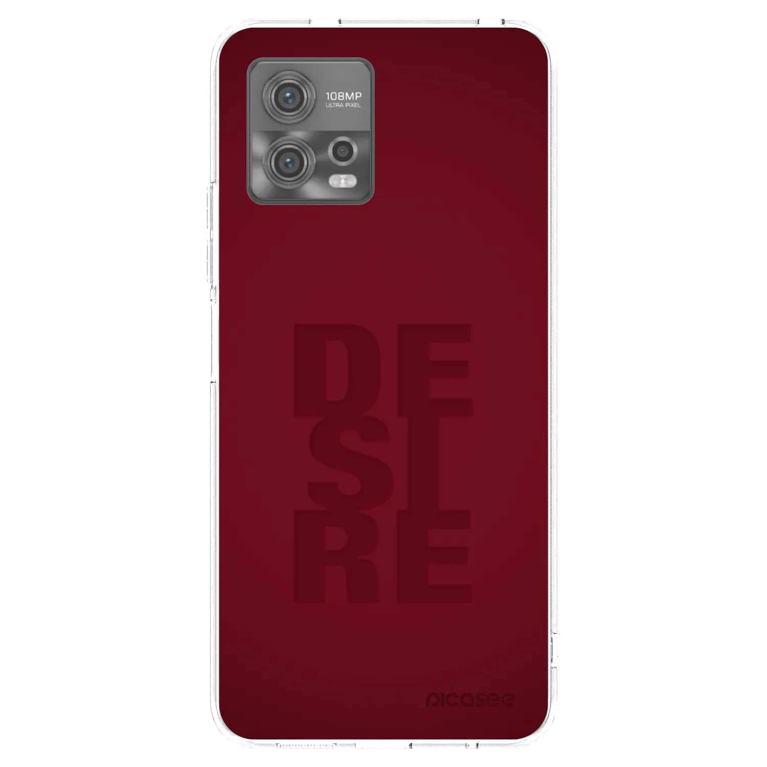 Picasee silikonový průhledný obal pro Motorola Moto G72 - Desire
