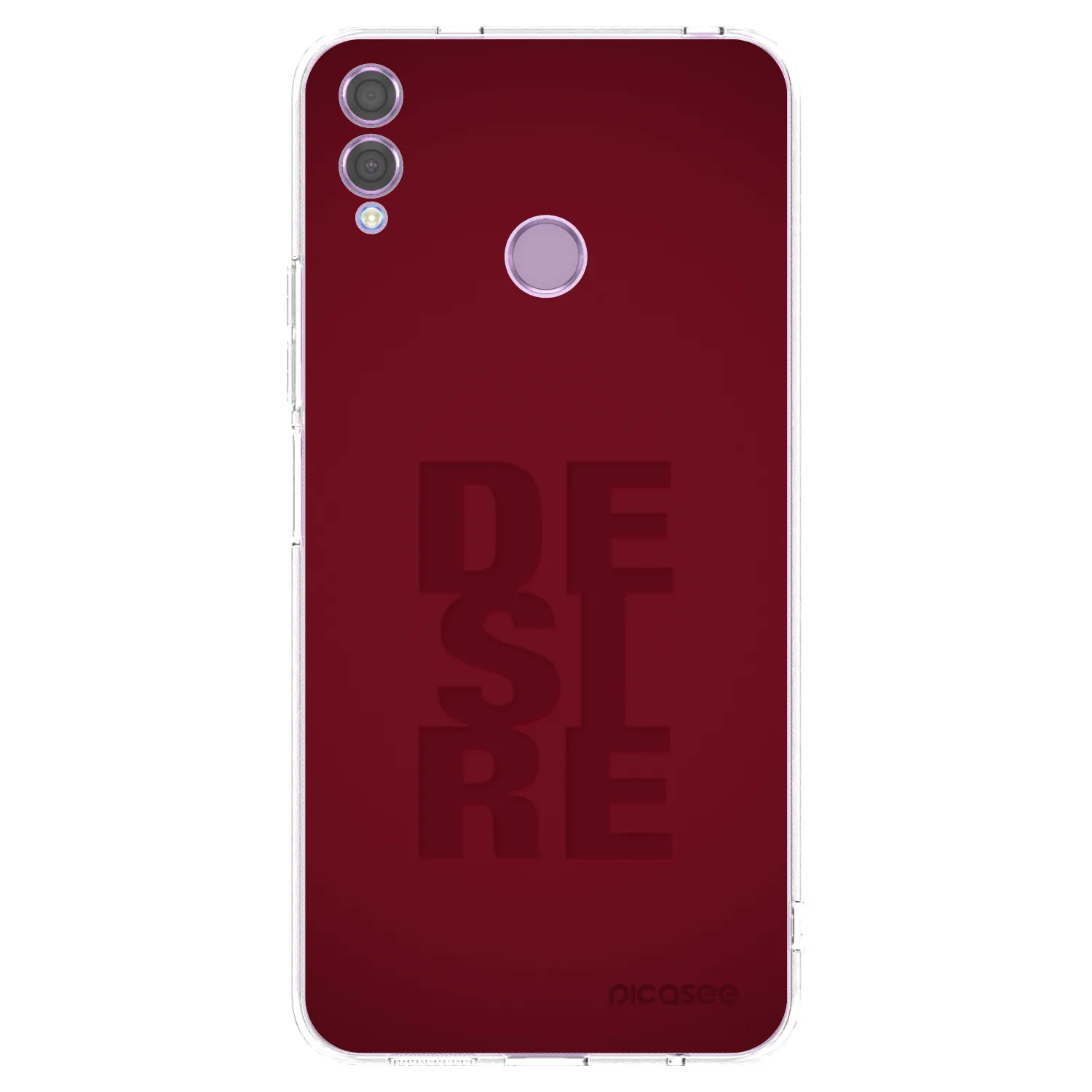 Picasee silikonový průhledný obal pro Honor 8X - Desire