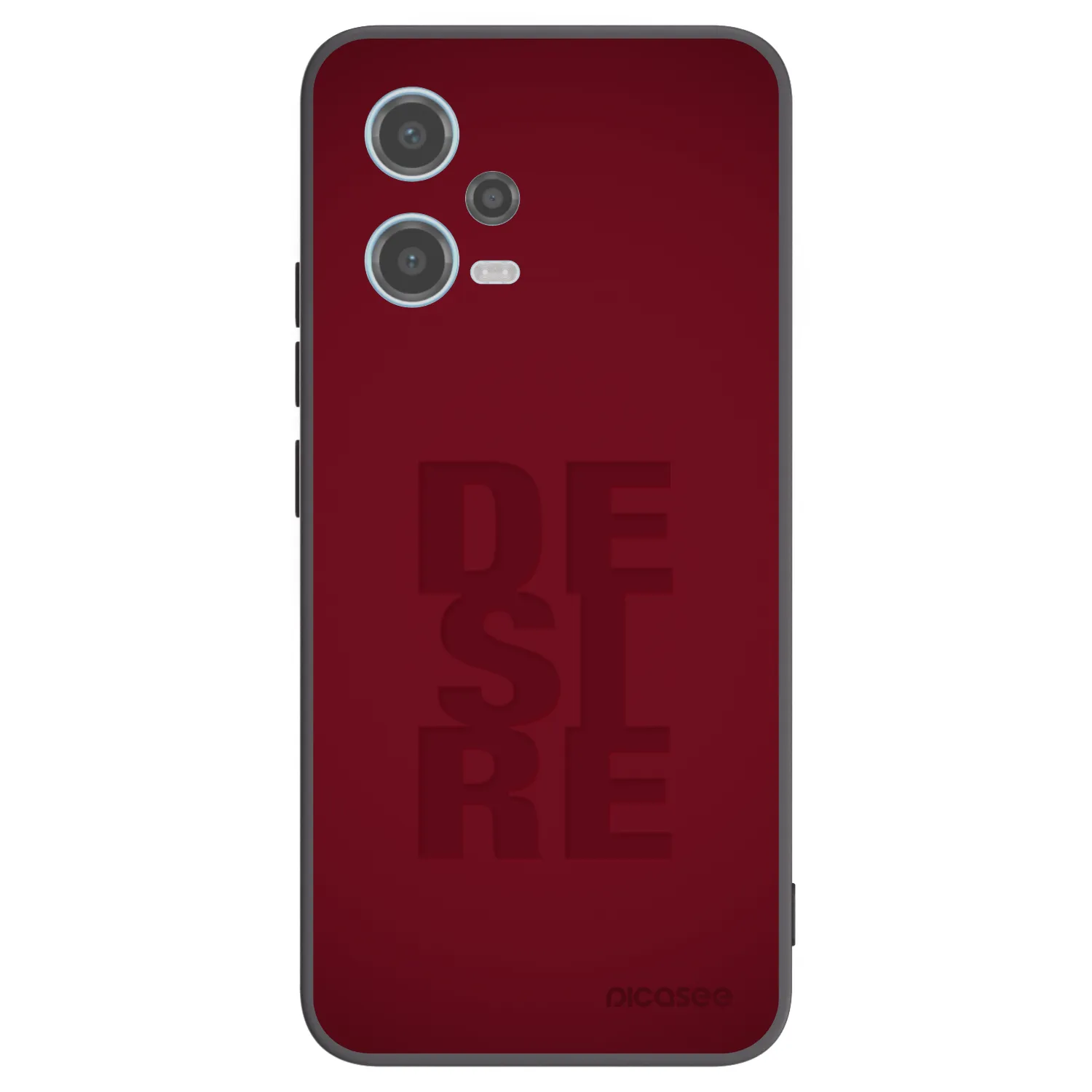 Picasee silikonový černý obal pro Xiaomi Redmi Note 12 5G - Desire