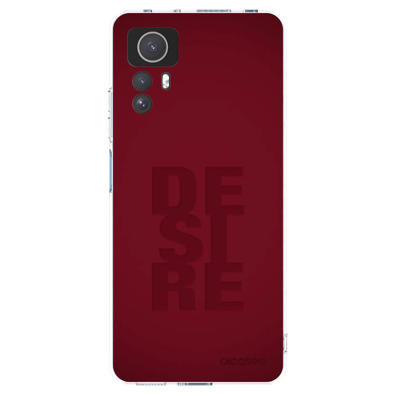 Picasee silikonový průhledný obal pro Xiaomi Redmi Note 12S - Desire