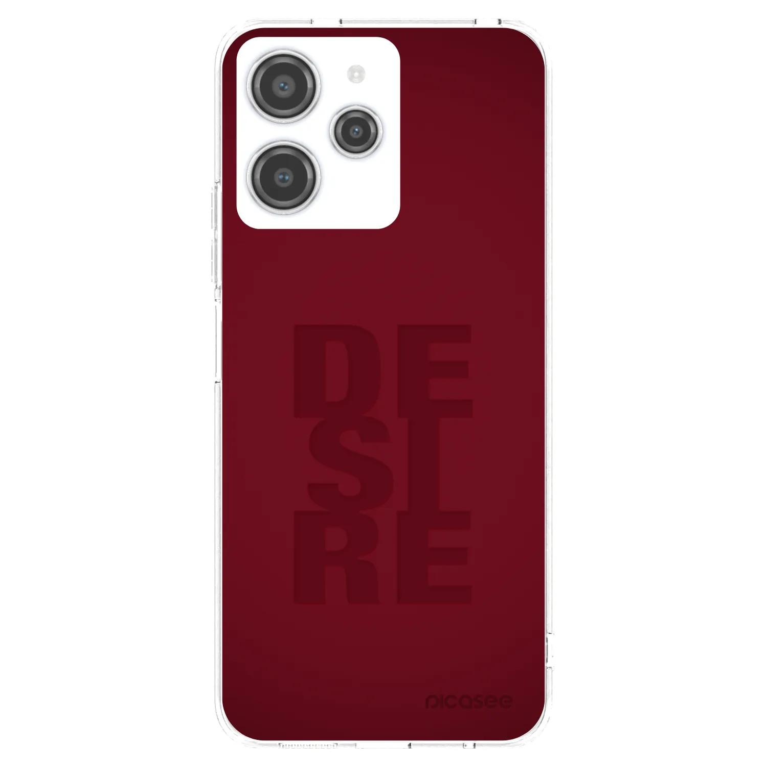 Picasee silikonový průhledný obal pro Xiaomi Redmi 12 4G - Desire