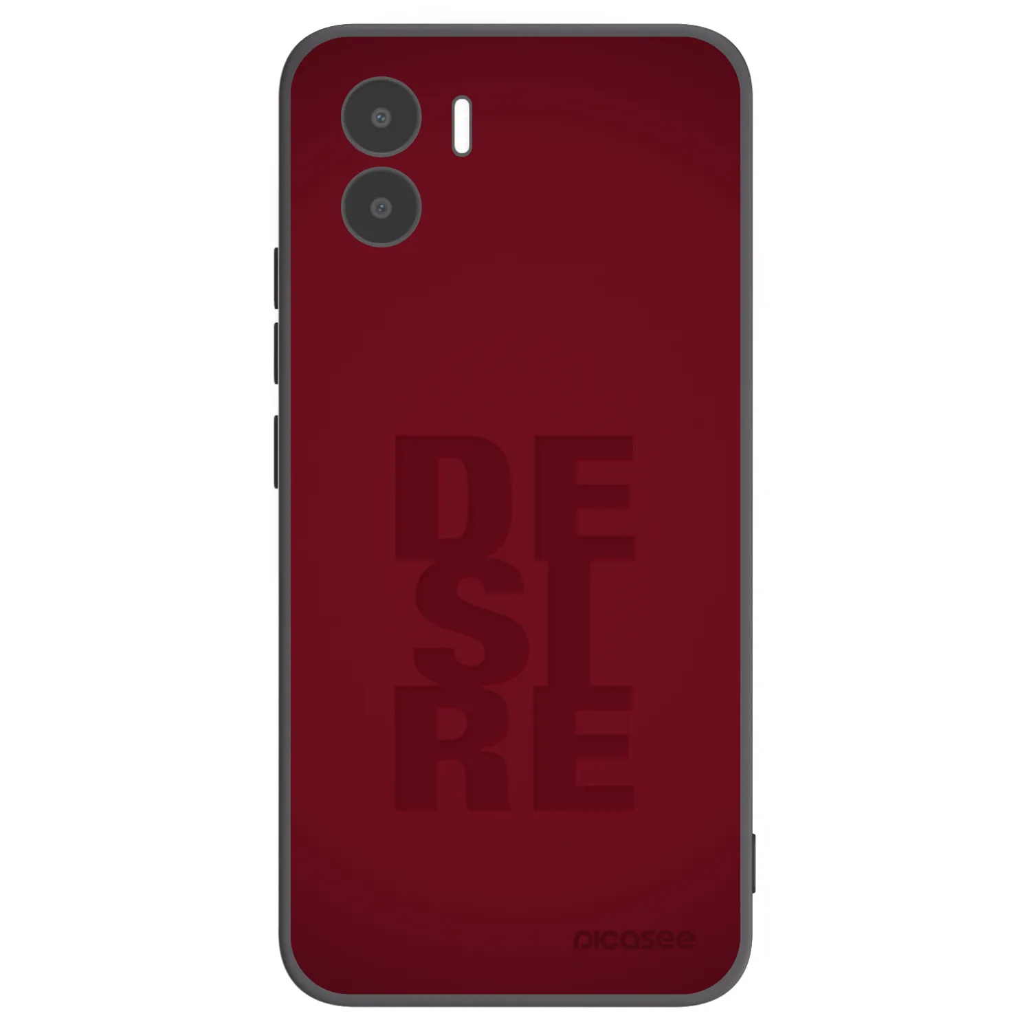 Picasee silikonový černý obal pro Xiaomi Redmi A2 - Desire